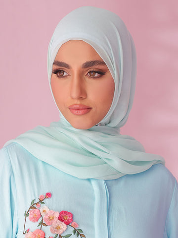 Ume Bloom Silk Chiffon Scarves